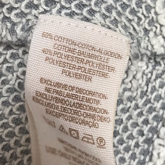 Free People split neck bell sleeve gray sweater - Picture 6 of 7